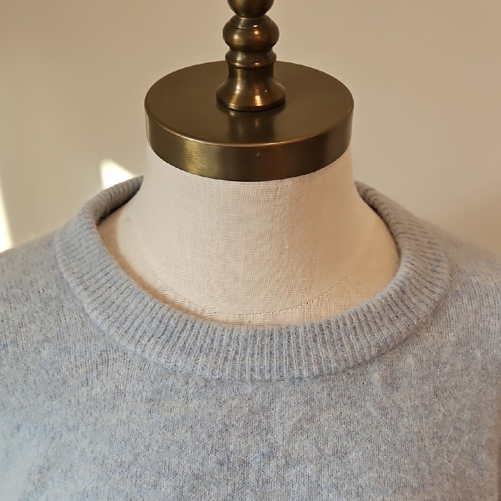 Babaton Soft Sky Blue Crew Neck Sweater - Picture 3 of 5